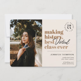 Anuncio Mejor Graduación Virtual Moderna Covid