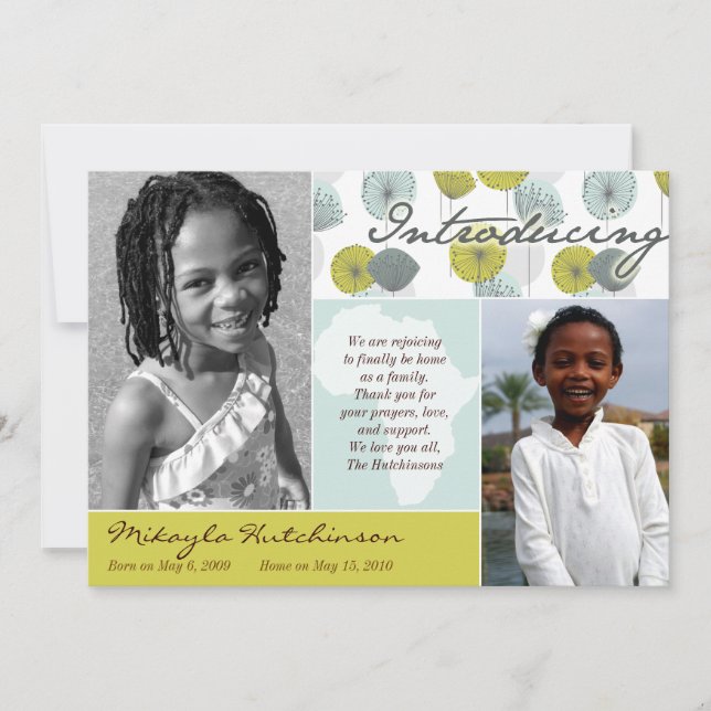 Anuncio Mensaje de África: Puffs retro (Anverso)