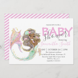 Anuncio Mermaid Baby Shower