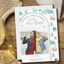 Anuncio Merry Christmas New Home Photo Mountain House