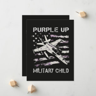 Anuncio Mes de la militar púrpura