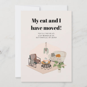 Anuncio Mi gato y yo movemos el cambio de dirección