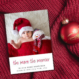 Anuncio Mientras más fotos de los Navidades más pequeños n