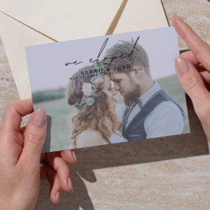 Anuncio Minimalista moderno: Elegimos a Boda de foto manus