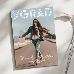 Anuncio Minimalista moderno Graduación universitaria 2026