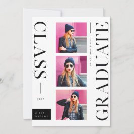 Anuncio Minimalista y moderno | Graduación multifotografía