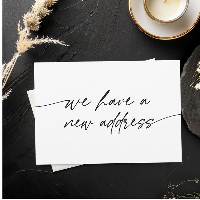 Anuncio Mínimo Tenemos un nuevo guión elegante de direcció (Subido por el creador)