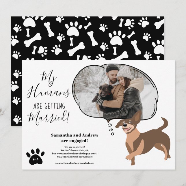 Anuncio Mis seres humanos se casan con compromiso foto gra (Anverso / Reverso)