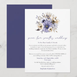 Anuncio Mismo amor, boda más pequeña, reducción de flores 
