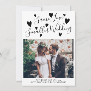 Anuncio Mismo Amor Bodas Más Pequeñas Reduciendo Corazones
