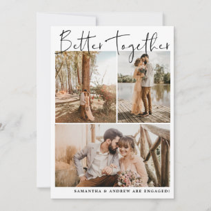 Anuncio Moda de escritura simple moderna 6 fotos compromis