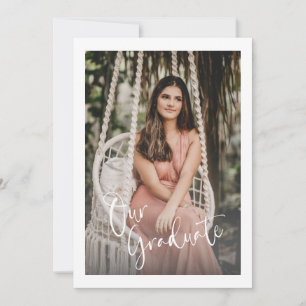 Anuncio Moda de graduación elegante de fotografía personal