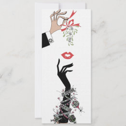 Anuncio Moda de Ilustracion de Mistletoe Mischief de los a