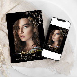 Anuncio Moda Negra Y Oro | Graduación de fotografías arcas