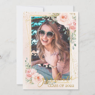 Anuncio Moda Rubor Imágenes de graduación de flores rosada