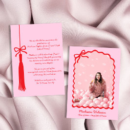 Anuncio Moda Tassel Bow Grad Foto Graduación 2025