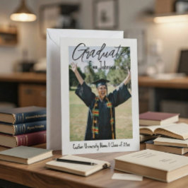 Anuncio Modern Class of 2026 Graduation Announcement