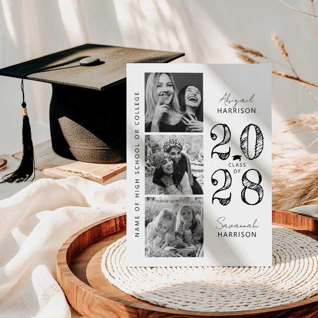 Anuncio Modern Joint Graduation Photo (Subido por el creador)