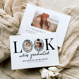 Anuncio Modern Look Whos Graduated Photo