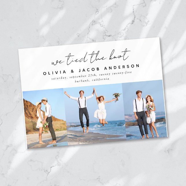 Anuncio Moderna foto de 3 que nos atamos al Boda de Elopem (Subido por el creador)