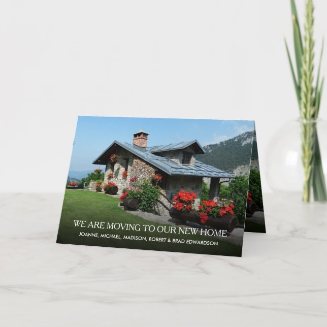 Anuncio Moderna mudándose a la foto de New Home (Anverso)