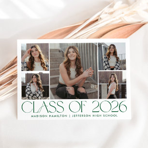 Anuncio Moderna y elegante graduación de fotografía de tip