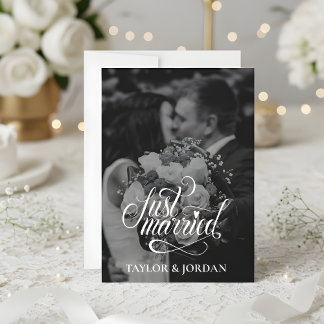 Anuncio Moderno Foto de Recién Casados Personalizada Agrad