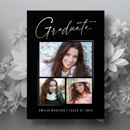 Anuncio Moderno Mínimo Único Guión De Tinta Graduado 3 Fot