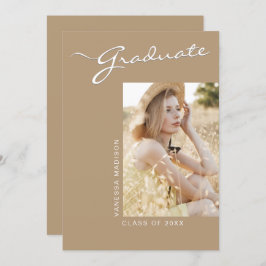 Anuncio Moderno y sencillo | 1 Photo Khaki Grad