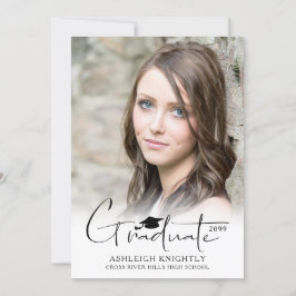 Anuncio Moderno y simple mano - Graduado con tapa 2 Fotos