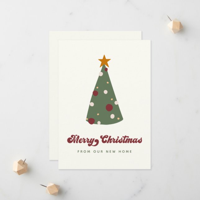 Anuncio Modernos Hemos mudado de vacaciones de árbol de Na (Anverso/Reverso In Situ)