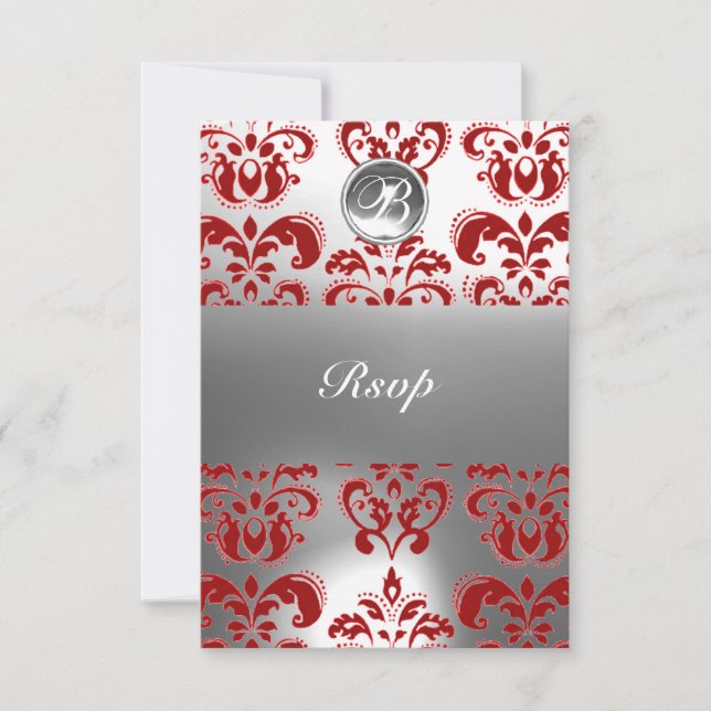 ANUNCIO MONOGRAMA DE PIEDRA DE GIMNASIO ROJO Y BLANCO (Anverso)