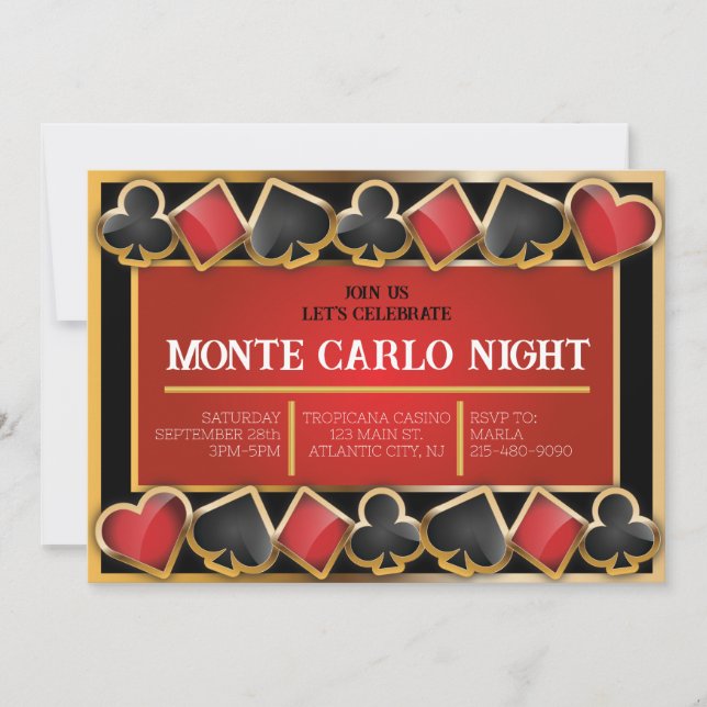 Anuncio MONTE CARLO NOCHE FINANCIACIÓN EVENTO VIP Invitaci (Anverso)