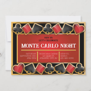 Anuncio MONTE CARLO NOCHE FINANCIACIÓN EVENTO VIP Invitaci