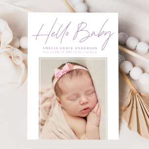 Anuncio Morple Hello Baby 2 Photo Birth