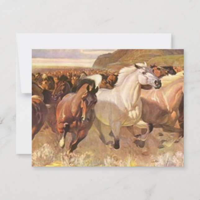 Anuncio Moviendo bigotes de caballos (Anverso)