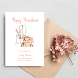 Anuncio Moviendo el lanzamiento de Peachy Living