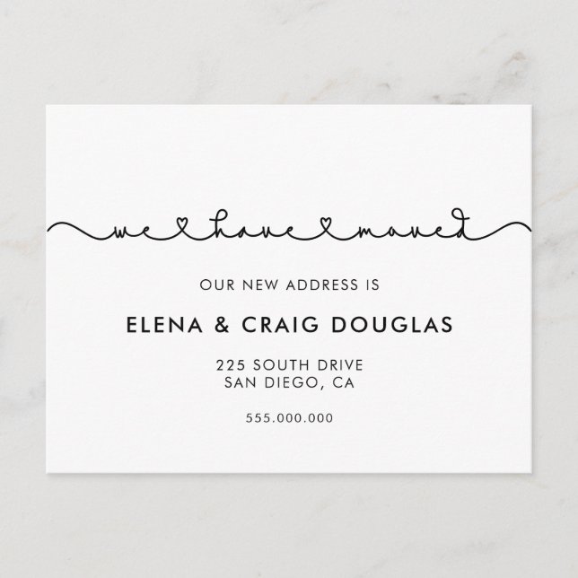 Anuncio móvil de fuente de corazón conectando lind (Anverso)