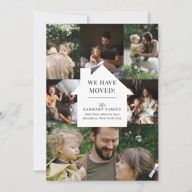 Anuncio Movimiento de Collage de fotos residencial elegant (Anverso)