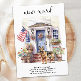 Anuncio Movimiento de perros personalizados patrióticos de