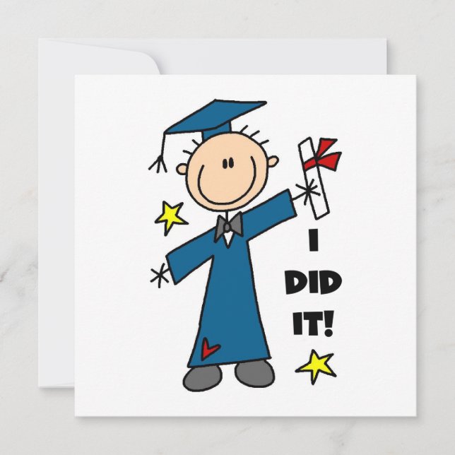 Anuncio Muchacho graduado (Anverso)