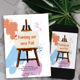 Anuncio Muestras de pintura coloridas   Artista Easel Funn