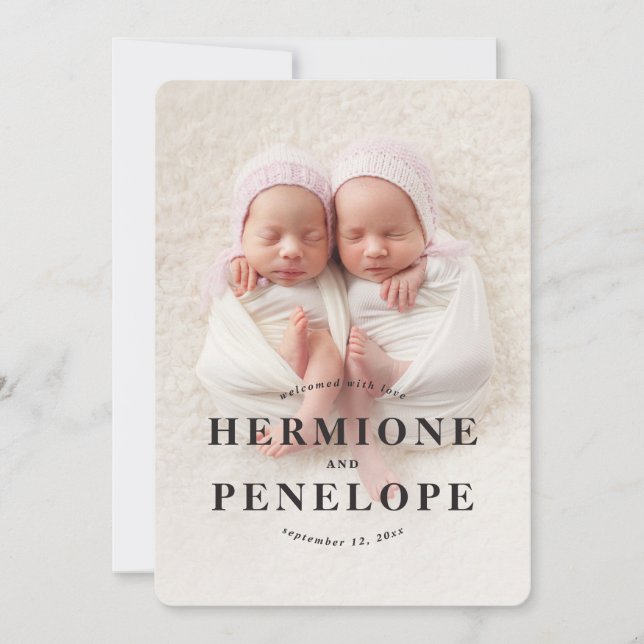 Anuncio Múltiples fotos gemelas modernas geométricas + tip (Anverso)