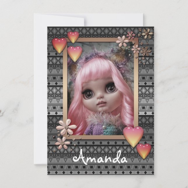 Anuncio Muñecas de fotos para bebés, muñecas, personalizad (Anverso)