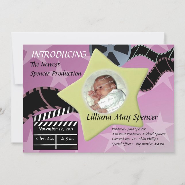 Anuncio Nace/ rosa una estrella (Anverso)