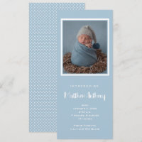 Nacimiento fotográfico de Blue Baby Boy