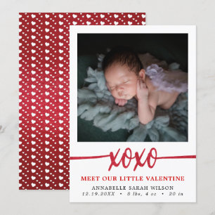 Anuncio Nacimiento fotográfico el día de San Valentín 