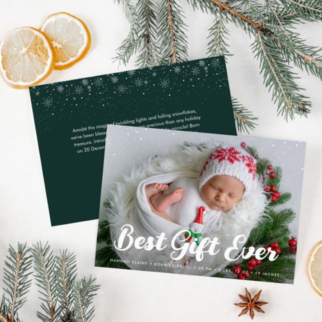 Anuncio nacimiento único de vacaciones (Subido por el creador)