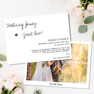 Anuncio Nada Elegante Solo Amor Elopement Fotográfico