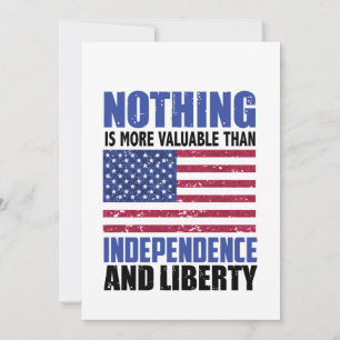 Anuncio Nada es más valioso que la independencia y la flex